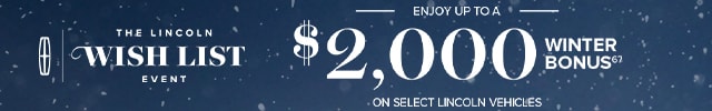 Lincoln Wish List Event