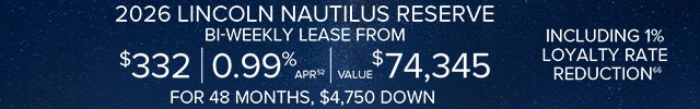 Lincoln Sales Event